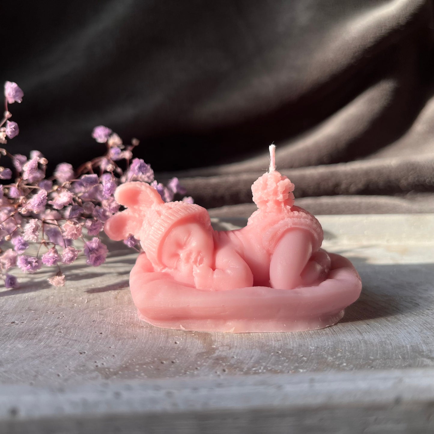 Baby Kerze - Geschenkidee für Schwangere