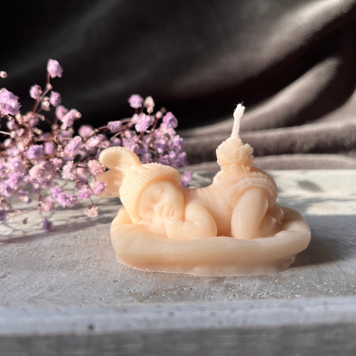 Baby Kerze - Geschenkidee für Schwangere