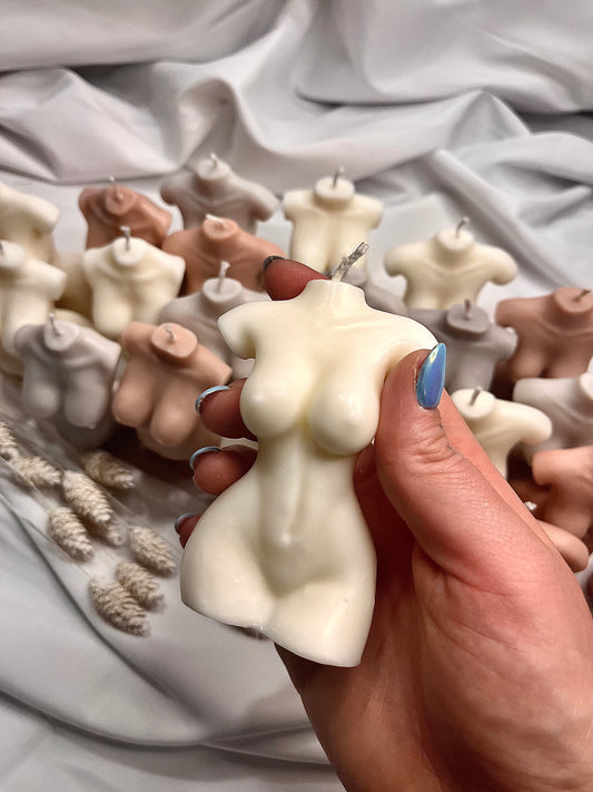 Frauenkörper Kerze - Body Candle - Ästhetische Dekoration